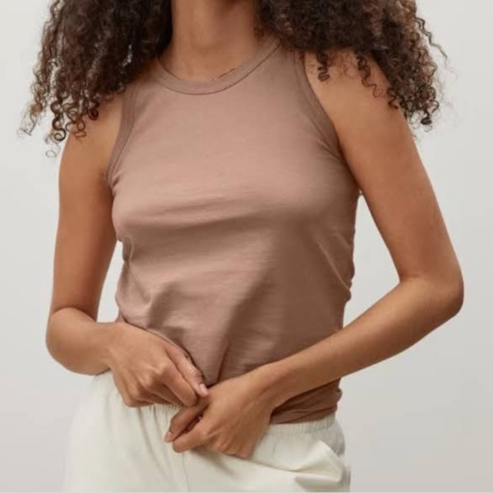 Everlane Organic Cotton Cutaway Tank